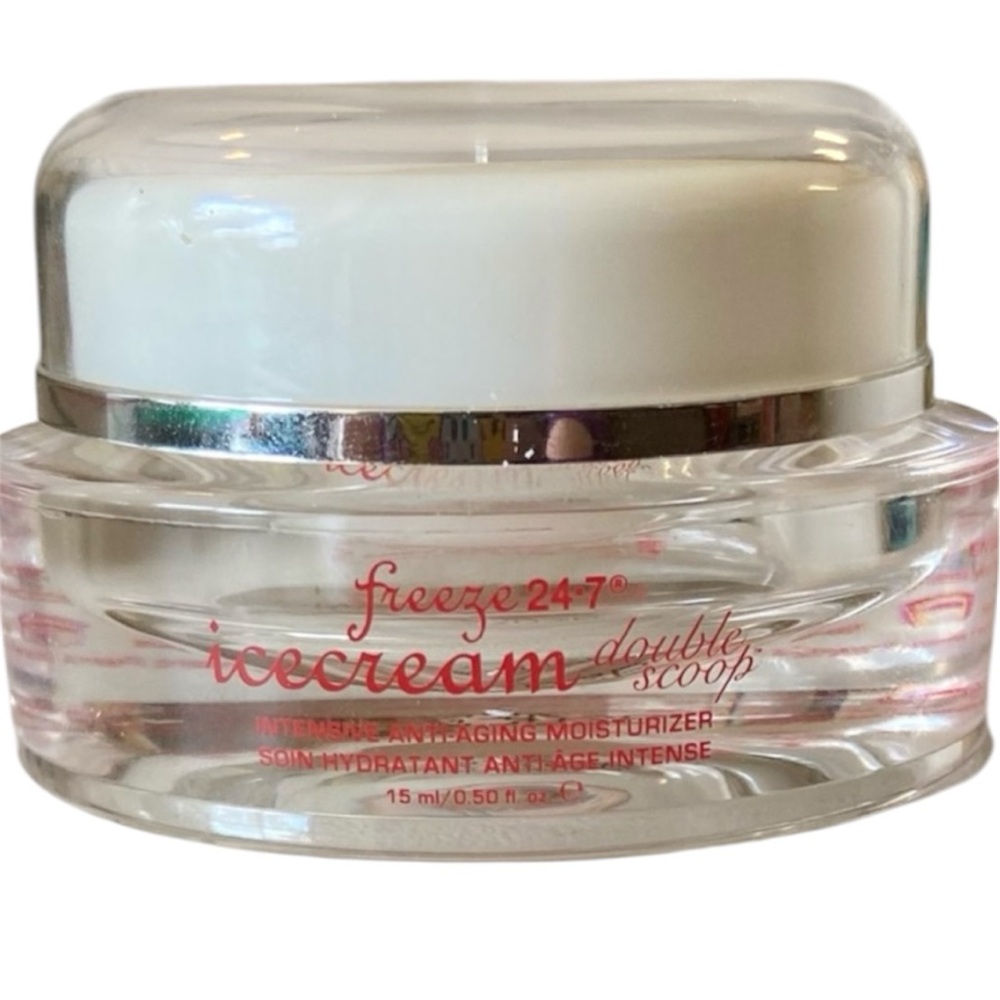 Freeze 24-7 Icecream Double Scoop Intensive Anti-Aging Moisturizer NEW